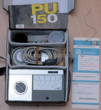 Luxmeter PU 150; Metra Blansko; (ID = 2279505) Equipment