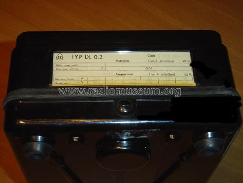 Milliamperemeter DL0,2; Metra Blansko; (ID = 512212) Equipment
