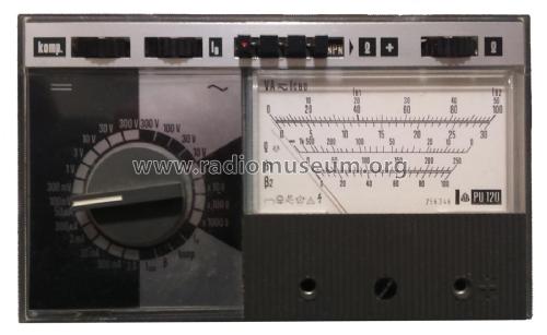 Multimeter PU-120; Metra Blansko; (ID = 2355802) Equipment