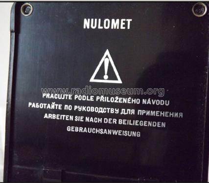 Nulomet ; Metra Blansko; (ID = 1434076) Equipment