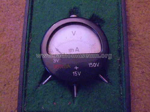 Taschenvolt- und Amperemeter ; Metra Blansko; (ID = 555286) Equipment