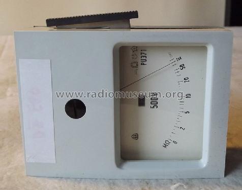 Transistorized Insulation Messer PU 371; Metra Blansko; (ID = 1435716) Equipment