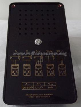 Volt-Ampermeter DU-5; Metra Blansko; (ID = 1432700) Equipment