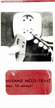 Voltage Tester SN-1; Metra Blansko; (ID = 2777448) Equipment