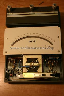 Voltmeter ML 20; Metra Blansko; (ID = 2035306) Ausrüstung
