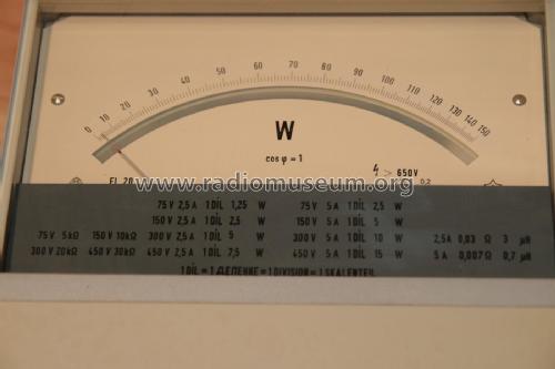 Wattmeter EL 20; Metra Blansko; (ID = 2092195) Equipment