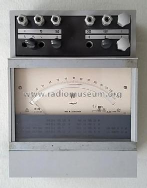 Wattmeter EL 20; Metra Blansko; (ID = 2513225) Equipment