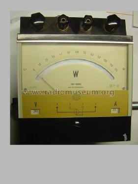 Wattmetr 120V-12000 Ohm; Metra Blansko; (ID = 516868) Equipment