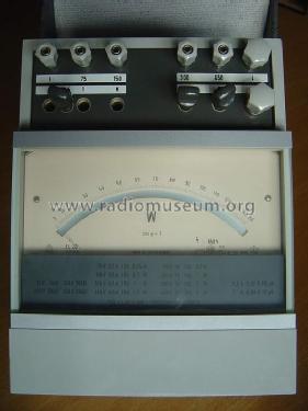 Wattmeter EL 20; Metra Blansko; (ID = 505650) Equipment