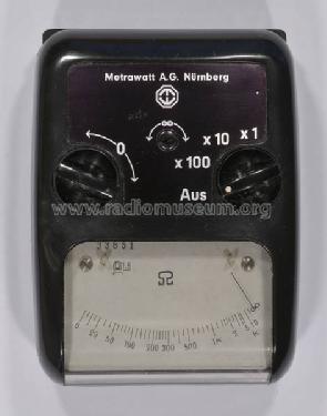 Taschenohmmeter Metravi MW; Metrawatt, BBC Goerz (ID = 1381862) Equipment