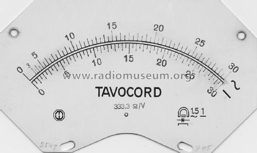 Tavocord ; Metrawatt, BBC Goerz (ID = 1896566) Equipment