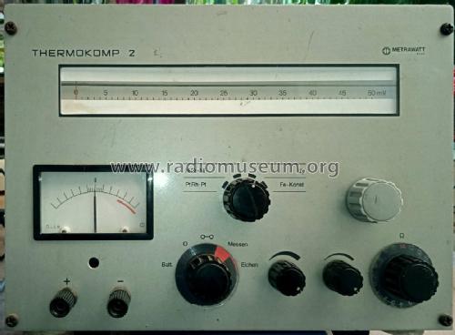 Thermokomp 2; Metrawatt, BBC Goerz (ID = 3024786) Equipment