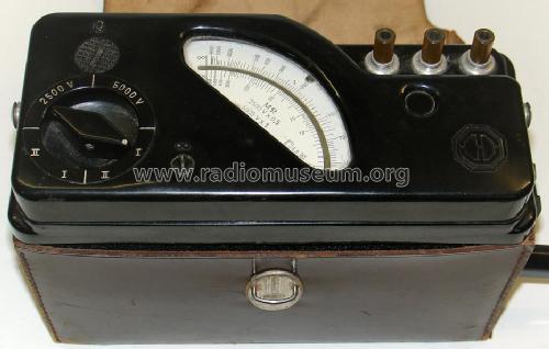 Hochspannungs-Isolationsmesser J5000; Metrawatt, BBC Goerz (ID = 991681) Equipment