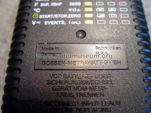 MetraHit - Digital Multimeter 18S; Metrawatt, BBC Goerz (ID = 989883) Ausrüstung