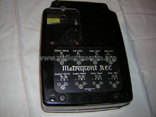 Metrapont RLC G19; Metrawatt, BBC Goerz (ID = 283679) Equipment