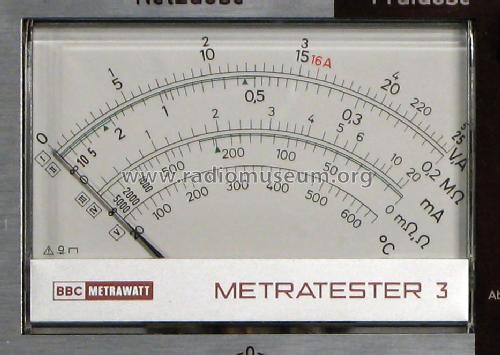 Metratester 3; Metrawatt, BBC Goerz (ID = 657532) Ausrüstung