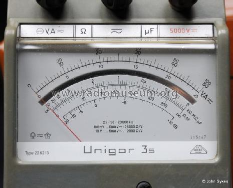 Unigor 3s Type 226213; Goerz Electro Ges.m. (ID = 811550) Ausrüstung