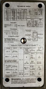 Unigor 4s; Metrawatt, BBC Goerz (ID = 301307) Ausrüstung