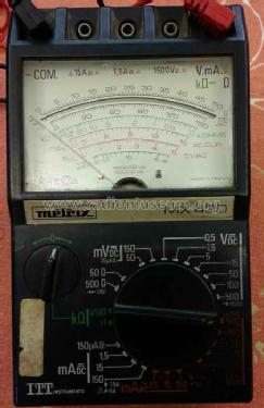Analog-Multimeter MX430; Metrix, Compagnie (ID = 1845695) Equipment