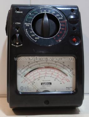 Multimeter 432; Metrix, Compagnie (ID = 1838998) Equipment