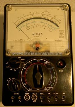 Multimètre MT 215 A; Metrix, Compagnie (ID = 399019) Ausrüstung