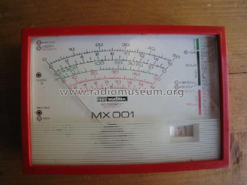 Multimetre MX001; Metrix, Compagnie (ID = 470241) Equipment