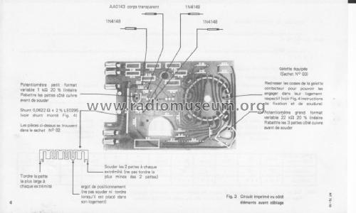 Multimètre Controleur en Kit MX001B; Metrix, Compagnie (ID = 1705260) Equipment