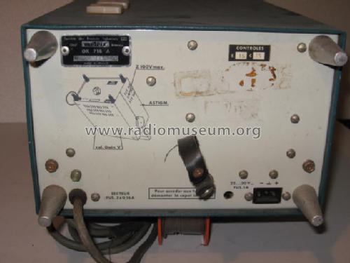 Oscilloscope OX 718; Metrix, Compagnie (ID = 1180530) Equipment