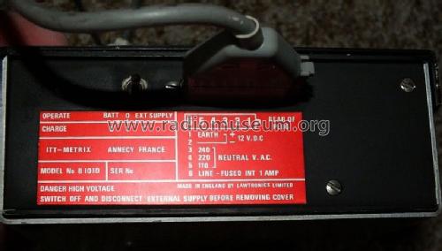 µ Scope B1010; Metrix, Compagnie (ID = 1550768) Ausrüstung