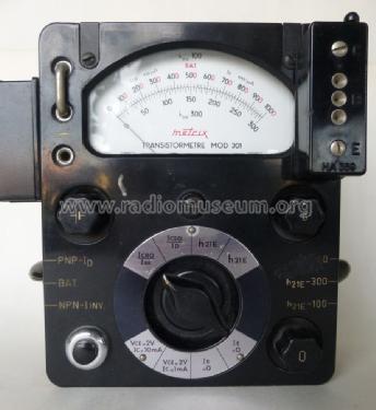Transistormètre 301; Metrix, Compagnie (ID = 1475434) Equipment