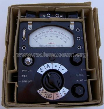 Transistormètre 301; Metrix, Compagnie (ID = 410294) Equipment