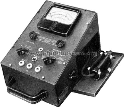 Voltmètre à lampes 740; Metrix, Compagnie (ID = 483987) Ausrüstung