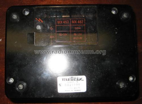 Multimètre MX453F; Metrix, Compagnie (ID = 2103854) Equipment