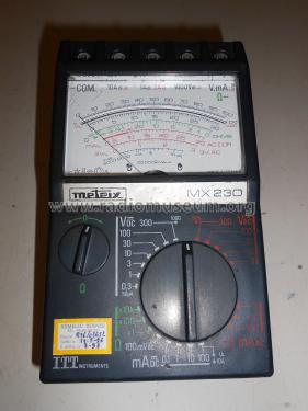 MX230; Metrix, Compagnie (ID = 2317989) Equipment