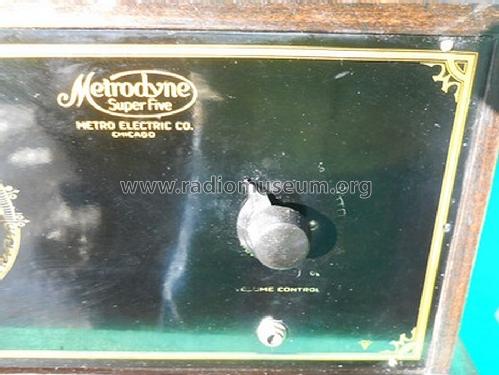 MetrodyneSuper 5; Metro Electric Co.; (ID = 1144030) Radio