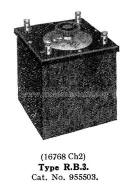Cosmos Radiobrix HF Intervalve Transformer Type RB.3; Metropolitan-Vickers (ID = 1846030) mod-pre26