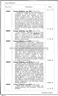 Cosmos Radiobrix Reaction Unit Type RB.3; Metropolitan-Vickers (ID = 1846046) mod-pre26