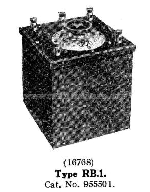 Cosmos Radiobrix Variometer Type RB.1; Metropolitan-Vickers (ID = 1846004) mod-pre26