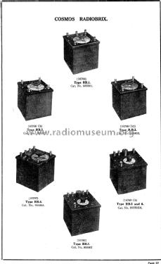 Cosmos Radiobrix Valve Unit Type RB.5; Metropolitan-Vickers (ID = 1846050) mod-pre26