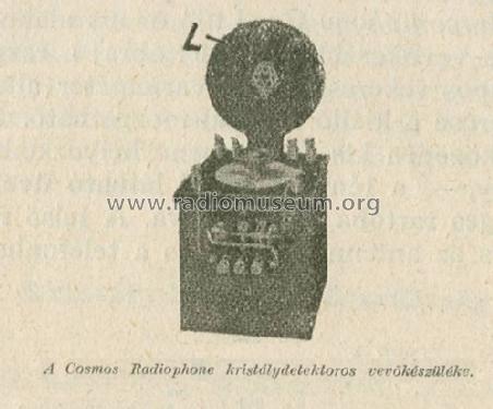 Cosmos Radiophone unknown Crystal Rec.; Metropolitan-Vickers (ID = 762174) Crystal