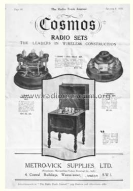 VR 4; Metropolitan-Vickers (ID = 3186875) Radio