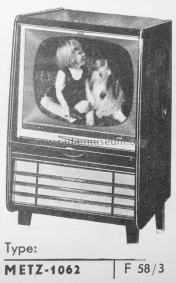 1062; Metz Transformatoren (ID = 493734) Televisore