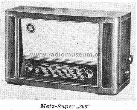 298W; Metz Transformatoren (ID = 22653) Radio