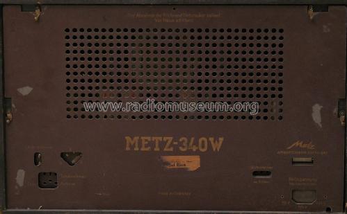 340W; Metz Transformatoren (ID = 385115) Radio