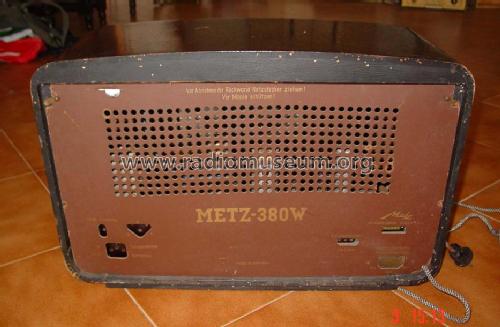 380W; Metz Transformatoren (ID = 1107826) Radio