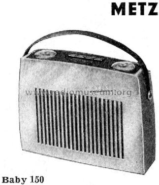 Baby 150; Metz Transformatoren (ID = 644977) Radio