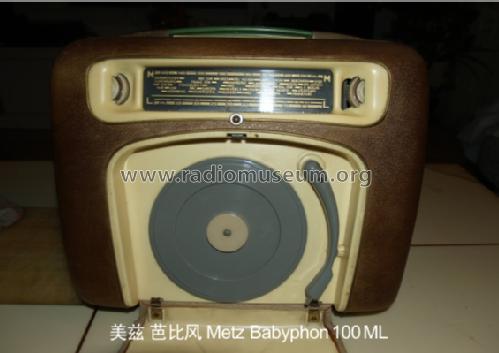Babyphon 100 ML; Metz Transformatoren (ID = 1339715) Radio
