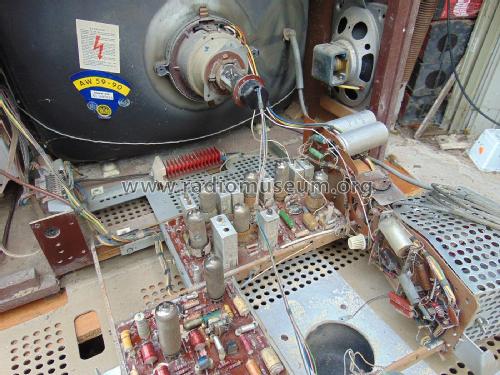 Capri Vollautomatik 867 UHF; Metz Transformatoren (ID = 2559488) Televisore