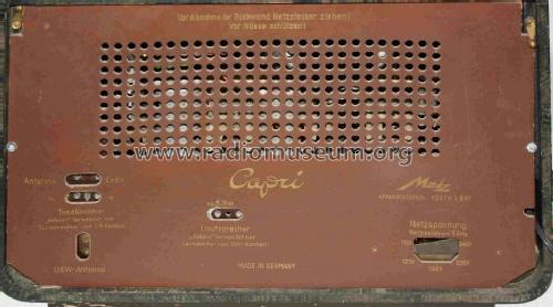 Capri W ; Metz Transformatoren (ID = 504846) Radio