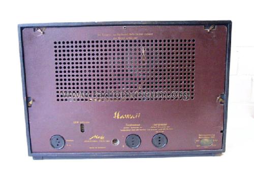Hawaii W ; Metz Transformatoren (ID = 96906) Radio